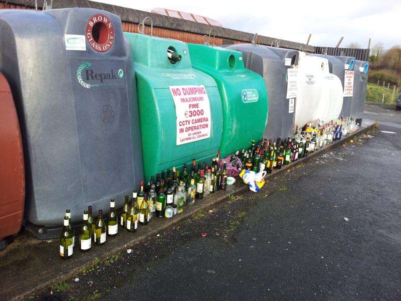 Leitrim County Council urge patience as additional collections being arranged for bottle banks