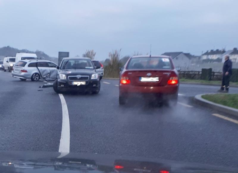 Traffic delays in Leitrim following accident