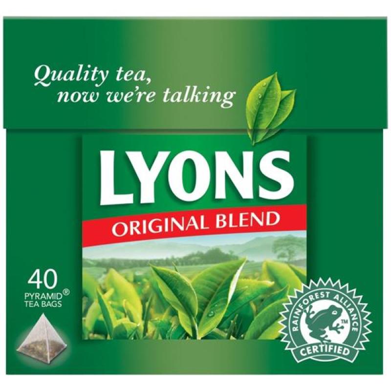 Time to stock up on Lyons Tea