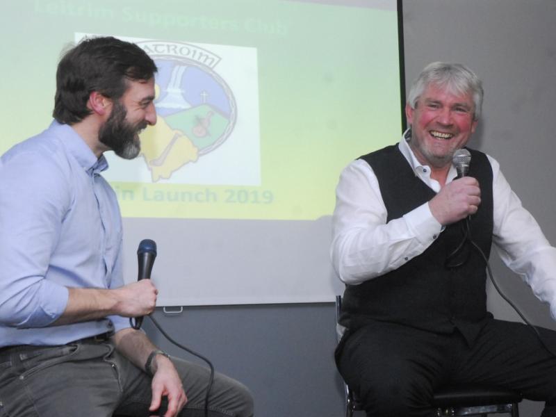 Watch | Seamus O'Rourke leaves Croke Park in hysterics at launch of Leitrim GAA Supporters Club 