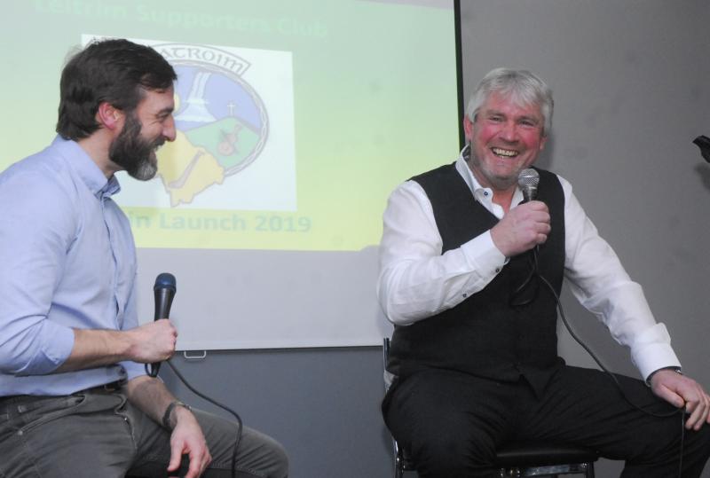 Watch | Seamus O'Rourke leaves Croke Park in hysterics at launch of Leitrim GAA Supporters Club 