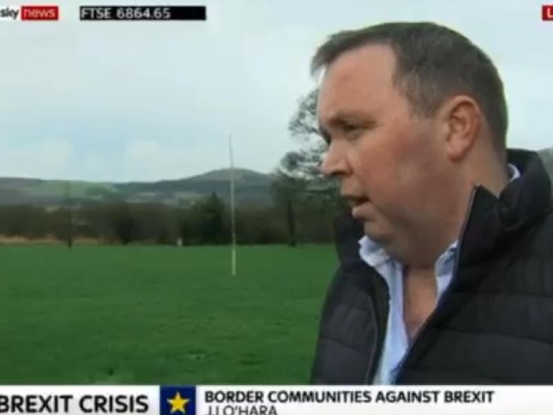 Watch | Dromahair man JJ O'Hara discusses Brexit live on Sky News