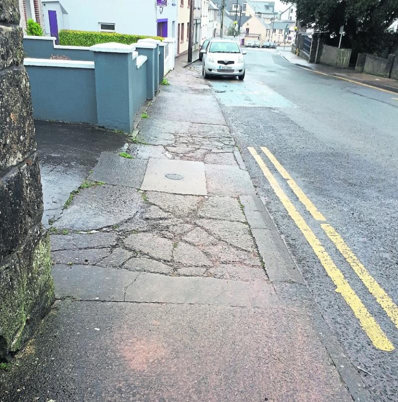 Footpath repairs