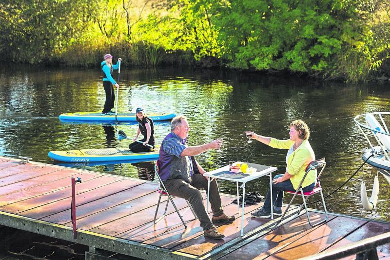Go at your own pace as you cruise Leitrim's waterways