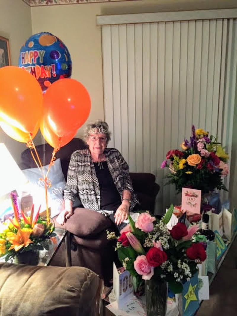 Leitrim native celebrates her 100th birthday in USA