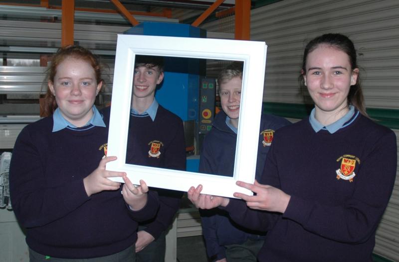 Fuinneogí Frames launched by Moyne Community School students