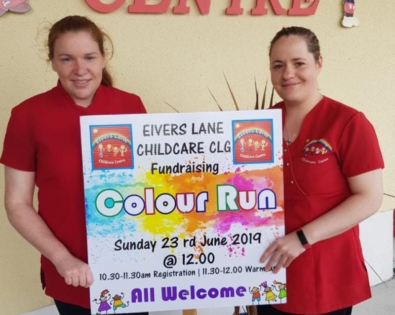 Eivers Lane Childcare to hold colour run in Mohill