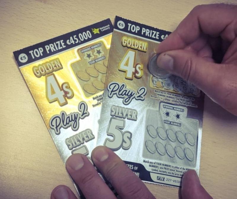 Leitrim not so lucky with Lottery scratch cards