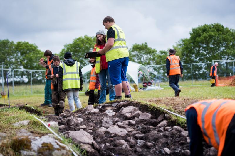 Archaeological excavation at Carrowmore megalithic cemetery reveals unexpected results