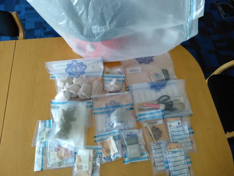 Heroin and Cannabis with street value of  €117,000 seized during Dublin searches