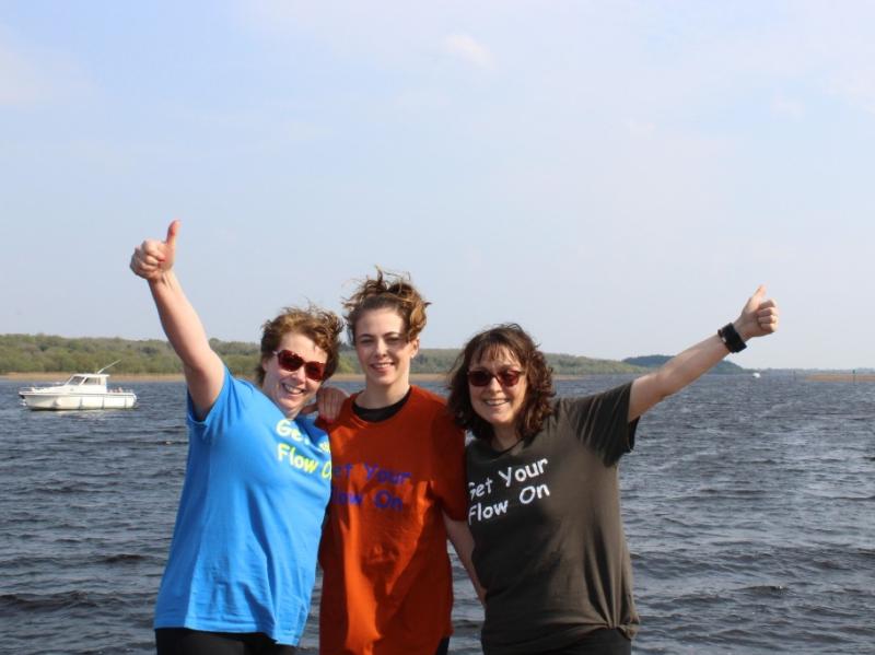 Leitrim's Flo Beo swimmers make history as they complete epic River Shannon adventure