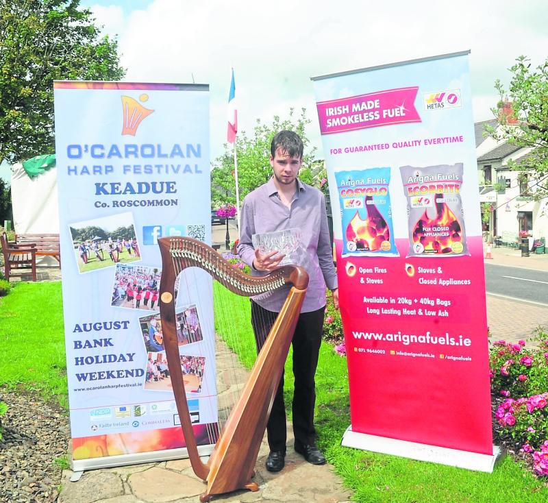 Fiachra Guihen is intenational harp winner