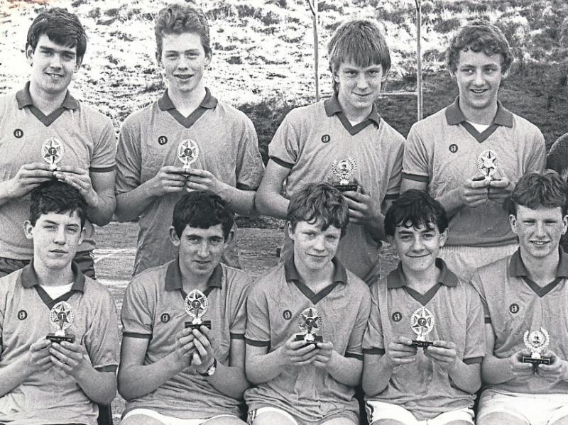 Flashback: Carrigallen Vocational  school basketball team 1989