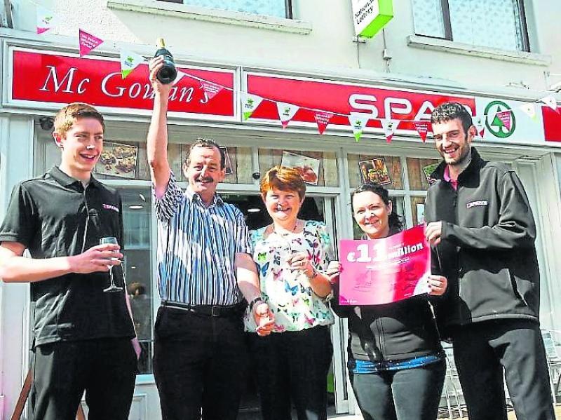 Lottery lightning strikes again for lucky Leitrim store
