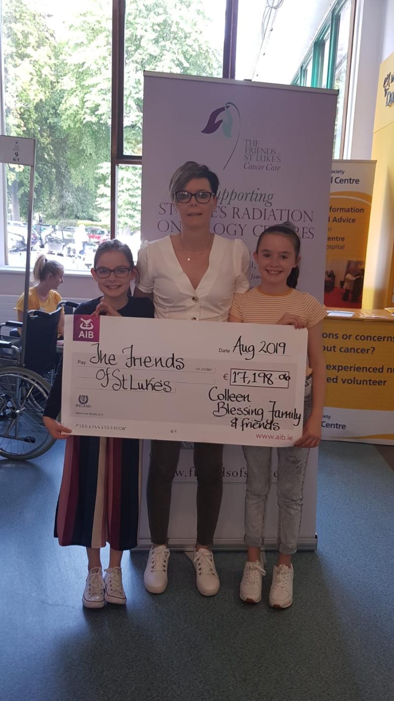 Leitrim's Colleen raises over €17,000 for St Luke's