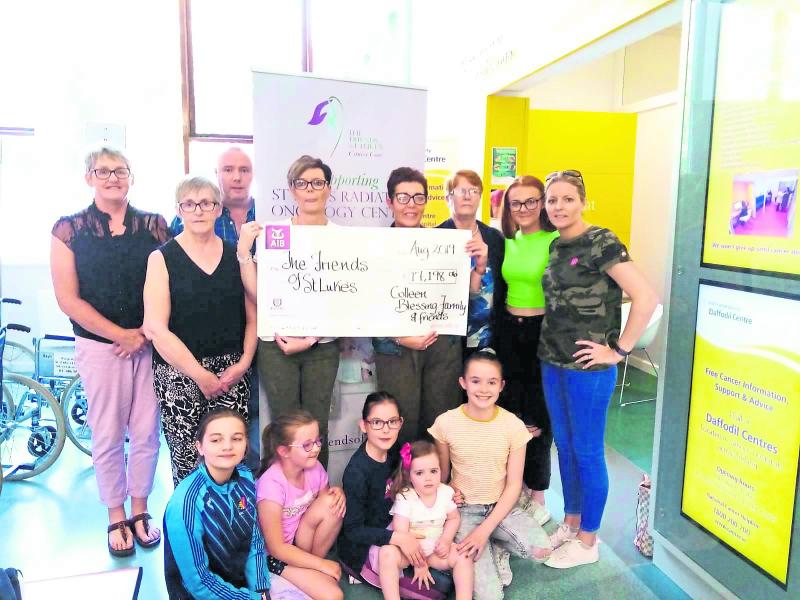 Drumshanbo's Colleen raises over &euro;17,000 for St Luke's