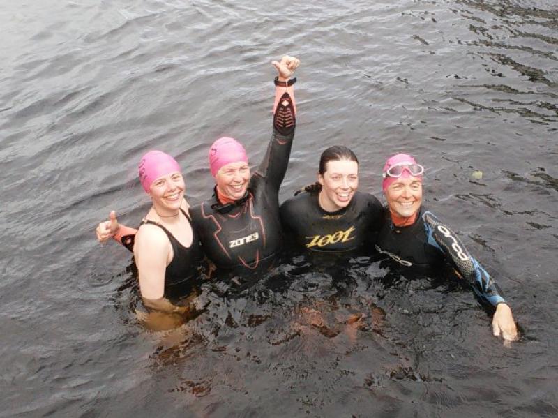 Fló Beo swimmers express thanks to all who helped with River Shannon swim