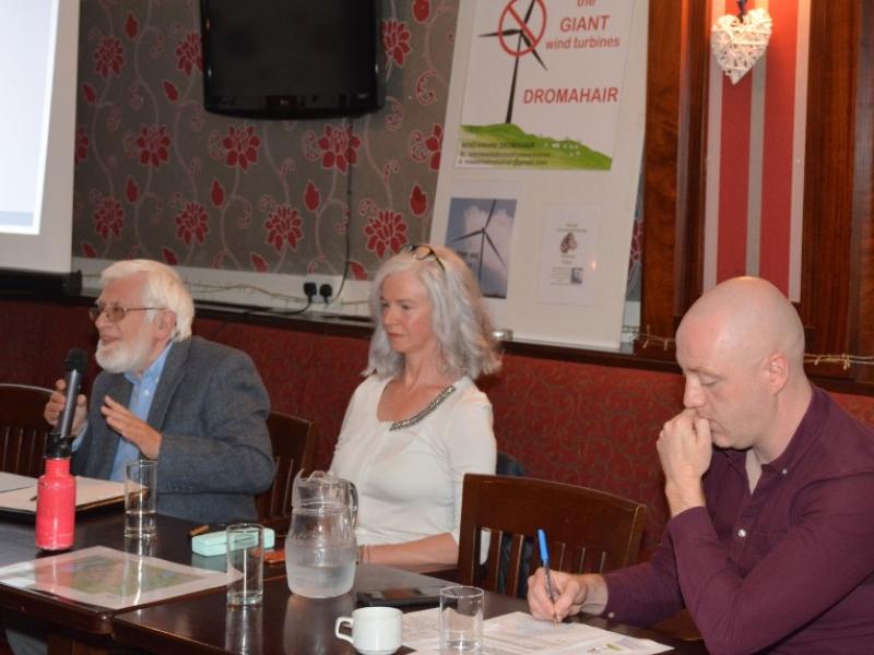 Watch | Campaign to stop development of giant wind turbines outside Dromahair "is doomed without community support"