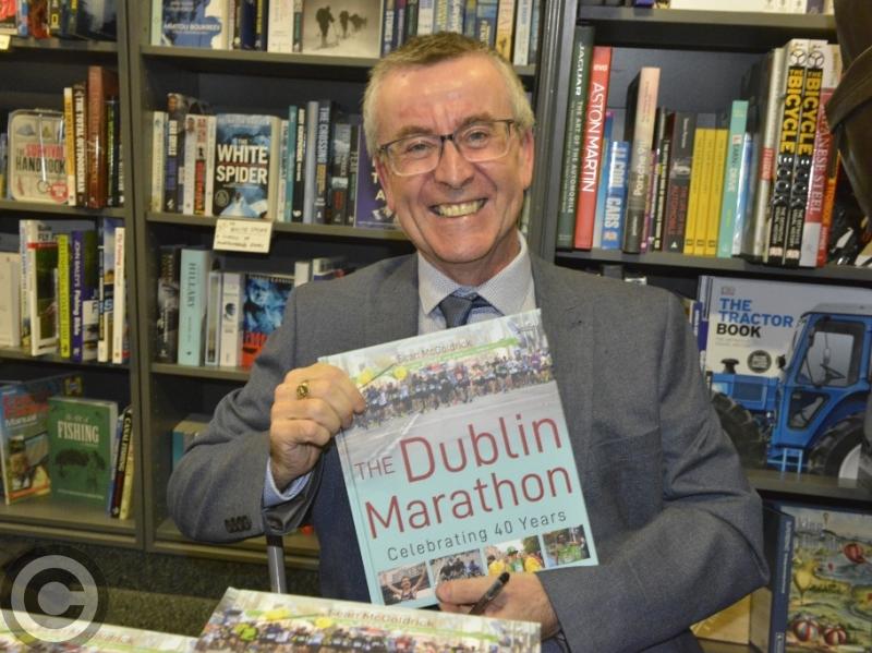 Newtownmanor's Sean McGoldrick launches history of "The Dublin Marathon"