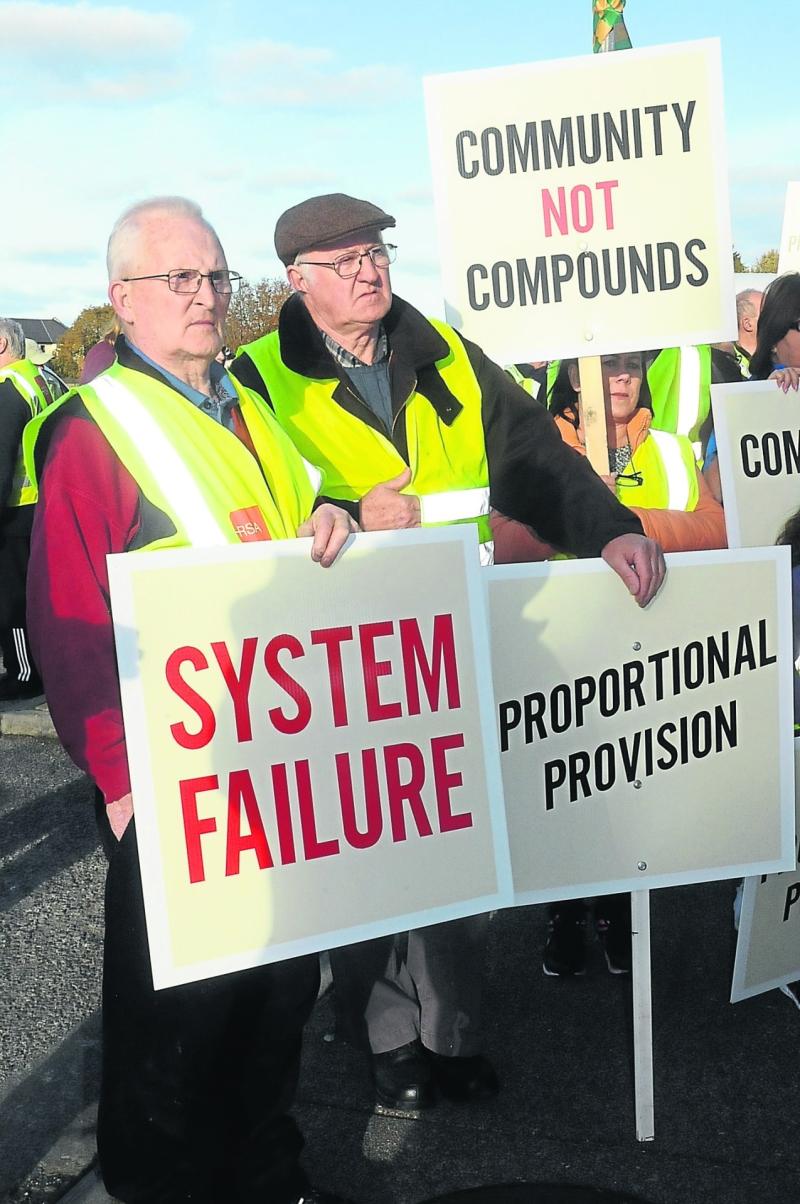 Overnight presence held at protest in Ballinamore