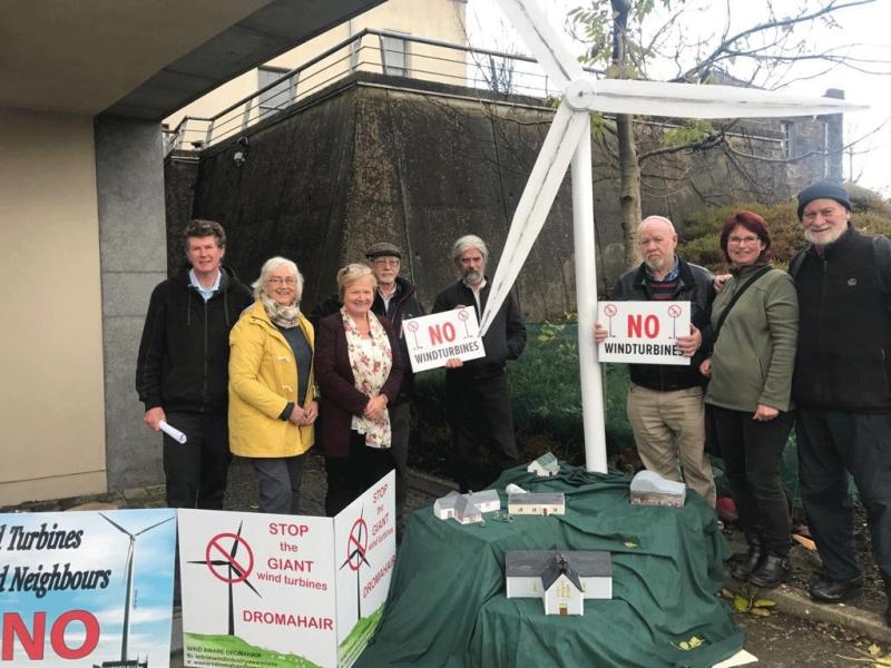 Delegation to Leitrim County Council calls for moratorium on wind farm developments