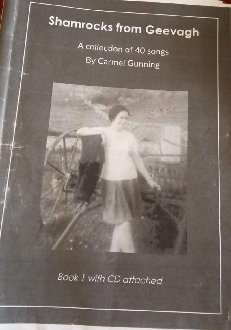 Carmel Gunning launches The Song Book of Shamrocks Leitrim Live