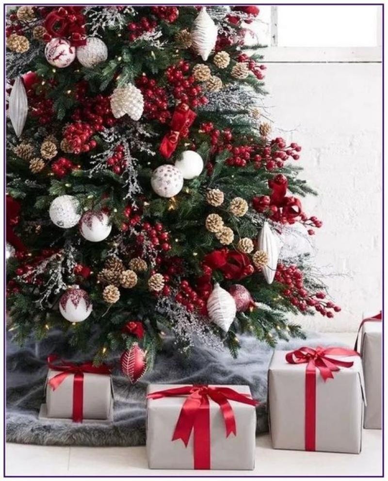 Festive, traditional or contemporary, your Christmas tree will dress any area