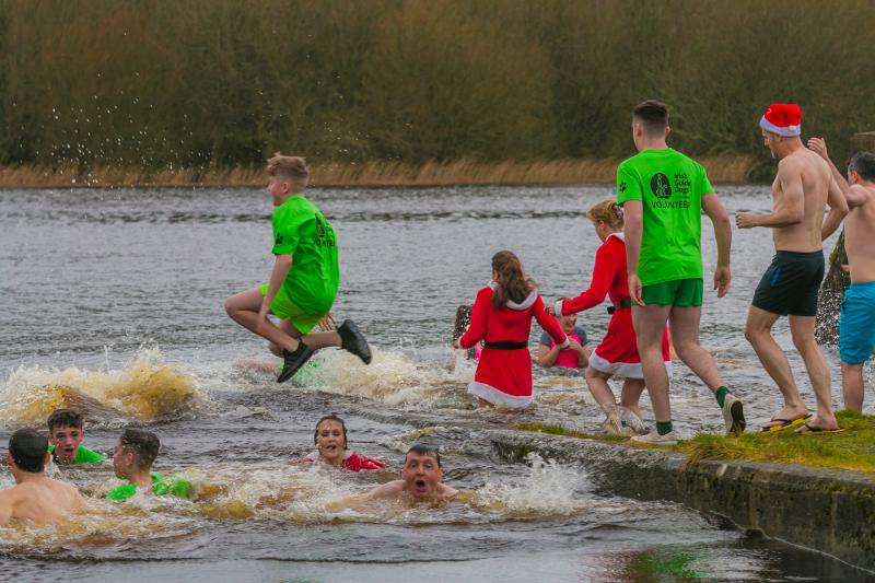 Keeldra Lake Charity Swim  on Christmas Day
