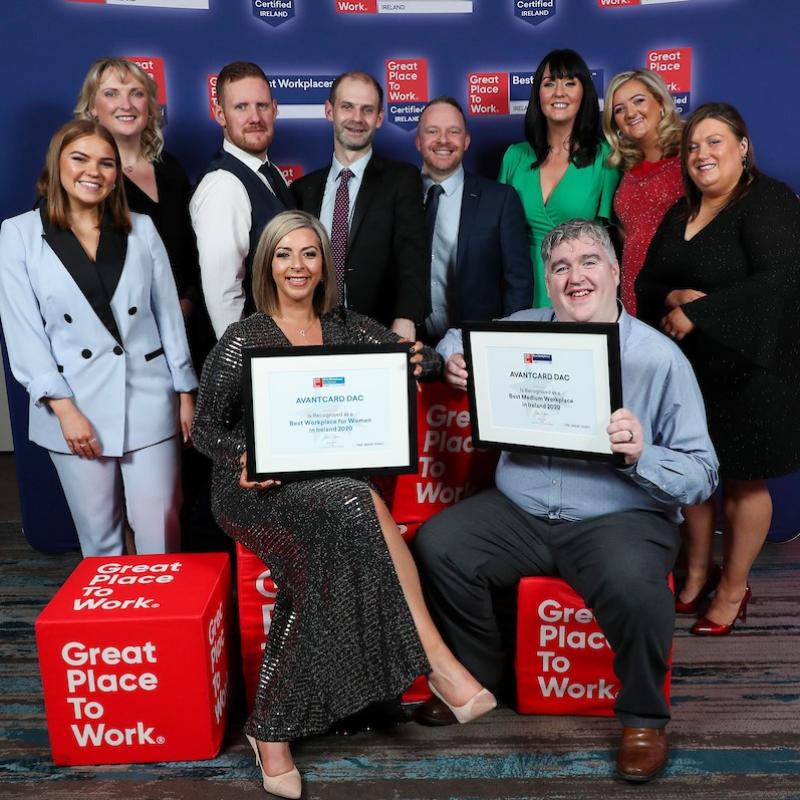 Avantcard in Leitrim recognised as one of Ireland’s best workplaces 
