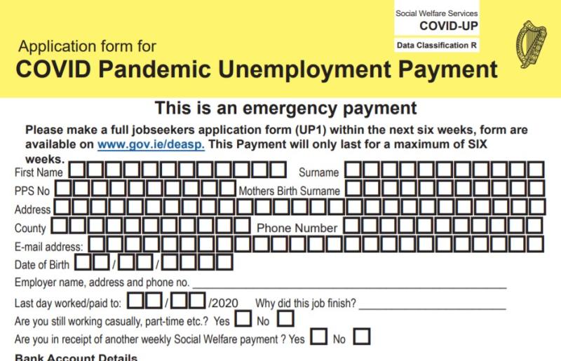 Update issued on social welfare Covid-19 payments 