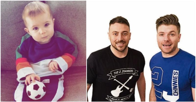 One half of The 2 Johnnies goes blonde in aid of the 'Do for it for Dan' campaign