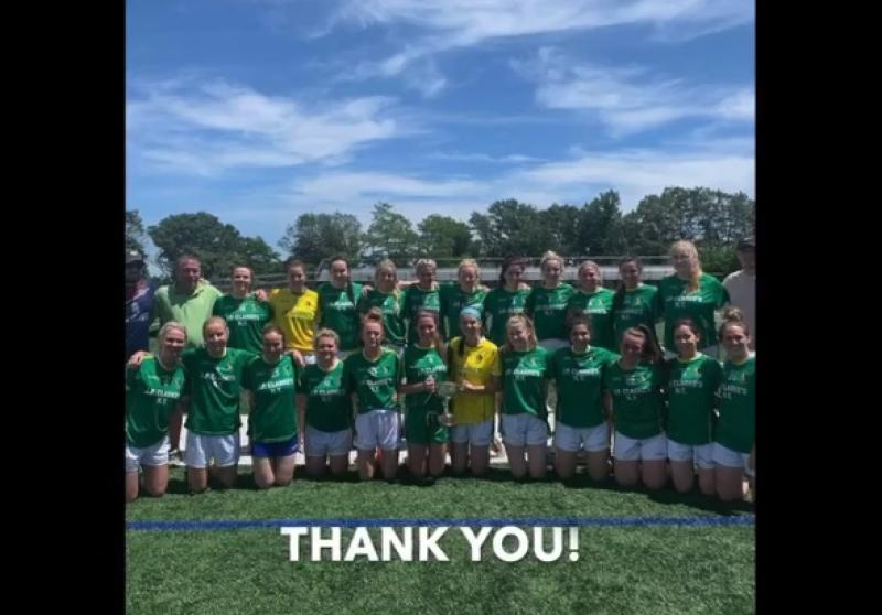 WATCH: A heartwarming video from the Leitrim Ladies Gaelic Football Club in New York