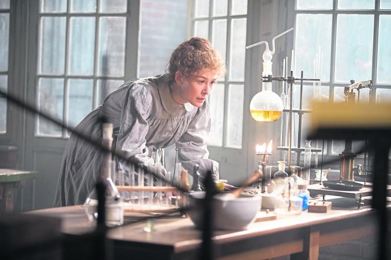 FILM REVIEW: New biopic 'Radioactive' tells tale of Marie Currie