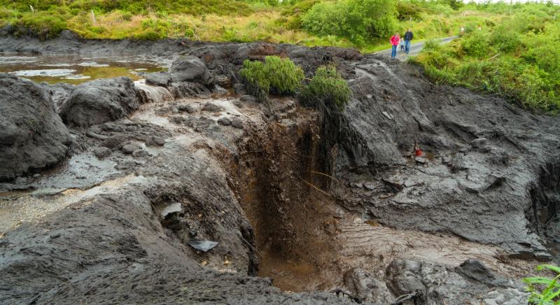 Government to discuss Leitrim landslide in Dail this evening