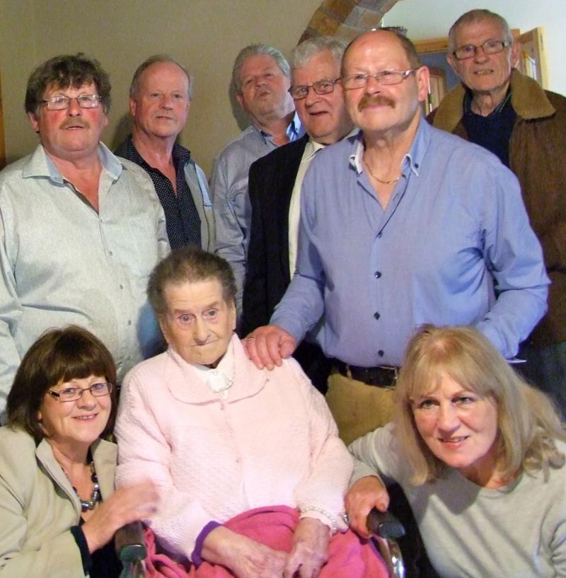 Centenary celebrations in Glangevlin as Margaret enjoys her 100th birthday party