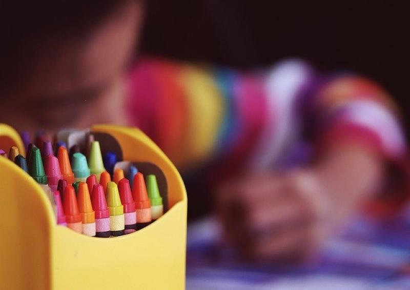 Child at school