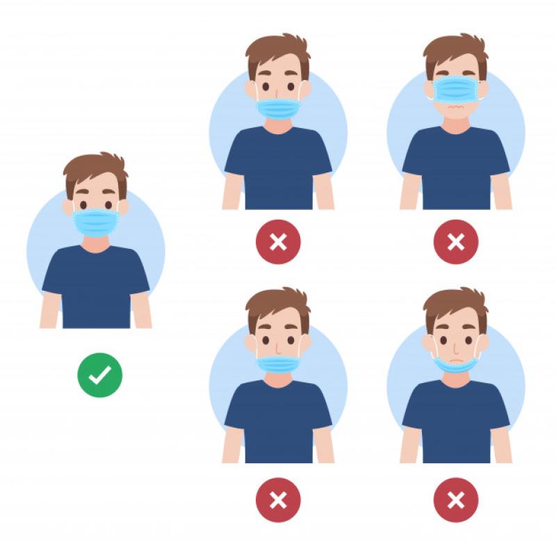 EXPLAINER: How to correctly wear a facemask
