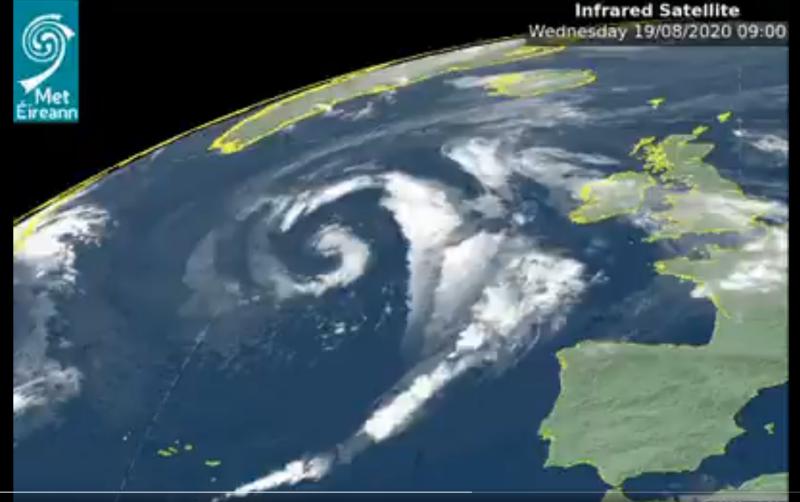 Met &Eacute;ireann chief says parts of Storm Ellen will be Status Red