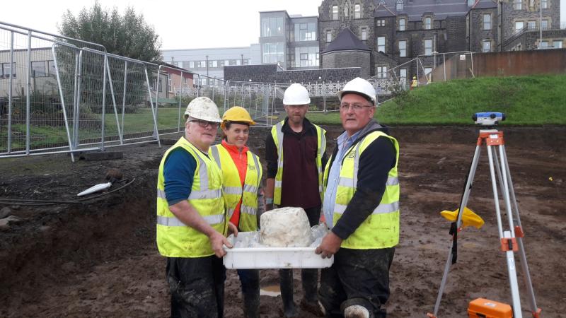 Bronze age discoveries at excavation site in Ballyshannon