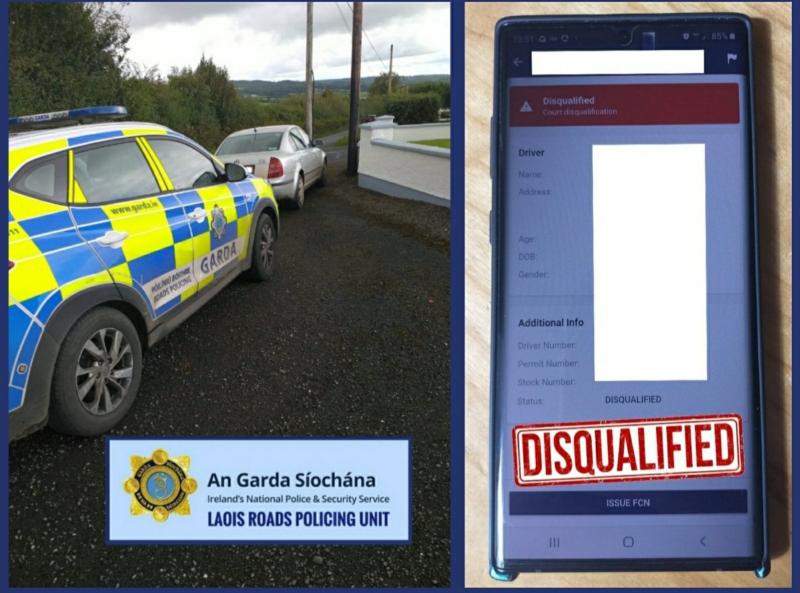 Disqualified driver with 14 previous disqualifications arrested after turning away from Gardaí