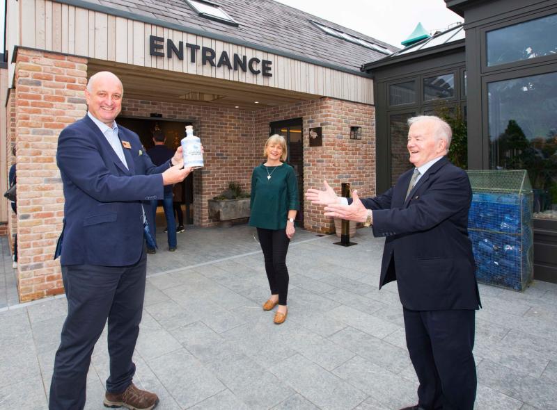 Noel McPartland is first official guest at The Shed Distillery