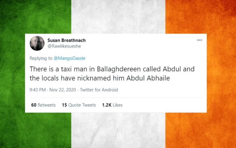Irish people flooded Twitter with their funniest nicknames and it's absolutely gas 