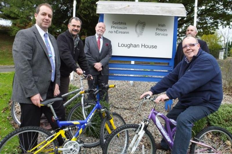 Bikes repaired by inmates at Loughan House arrive in Africa