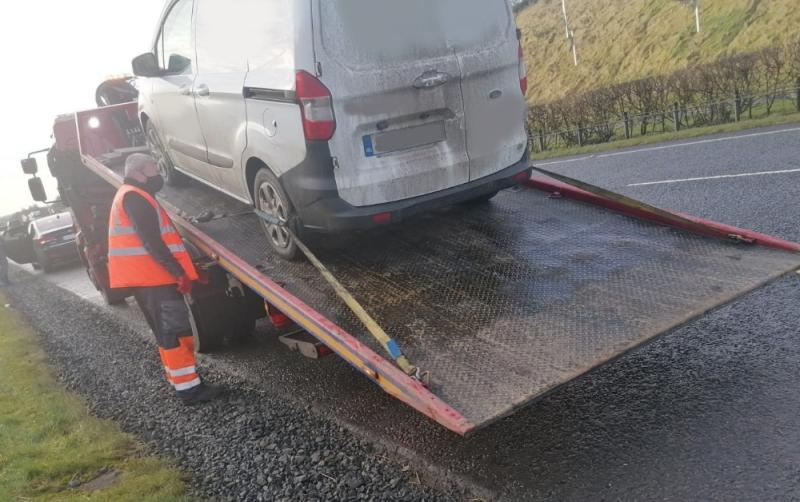 Gardaí seize van after clocking learner driver doing almost 150km/hr on M7 