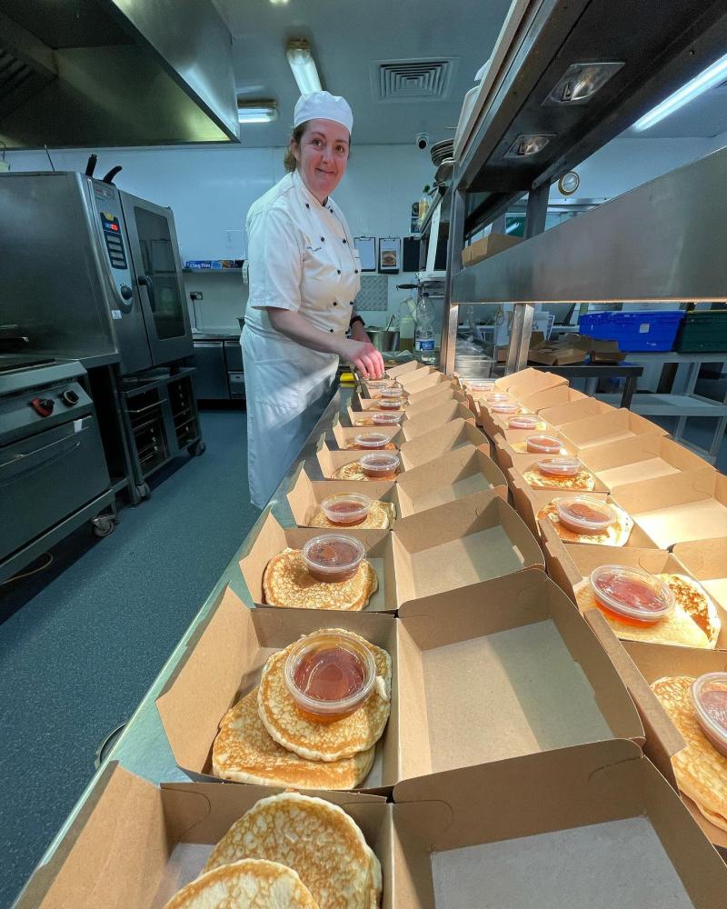 Lough Rynn Castle spreads a bit of pancake cheer in Mohill
