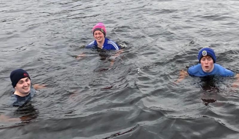 Youngsters take 'a dip a day' in the Shannon for suicide prevention charity