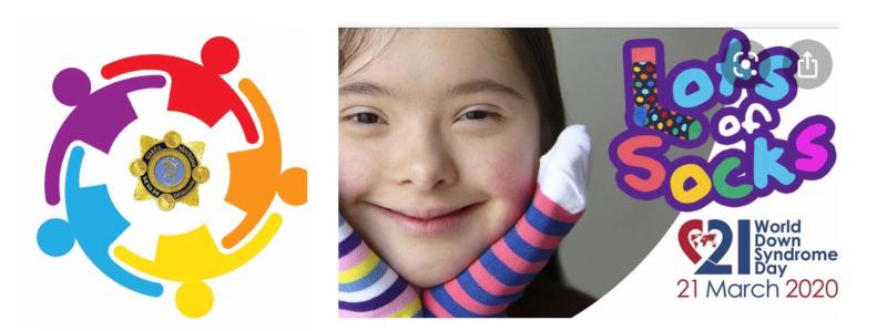 Rock your Socks day for World Down Syndrome Day