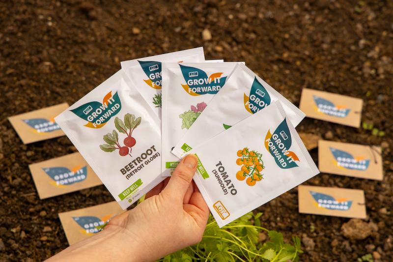 Grow it Forward seed packs now available in Leitrim