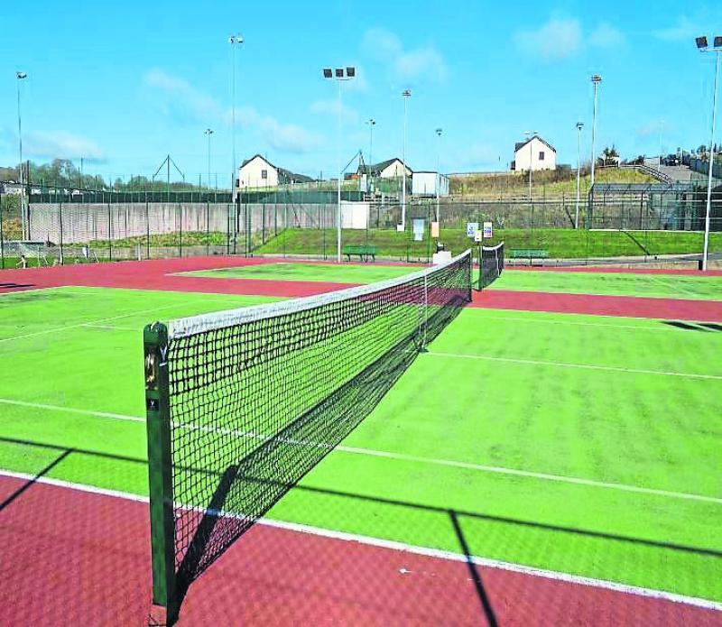 Manorhamilton Tennis Clubs gets a facelift