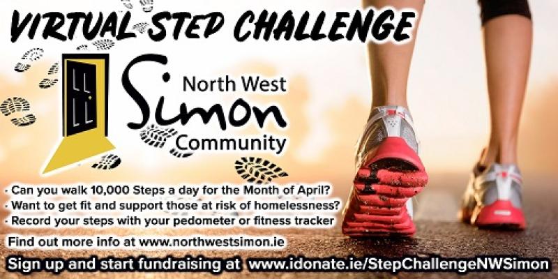 April Step Challenge for North West Simon 